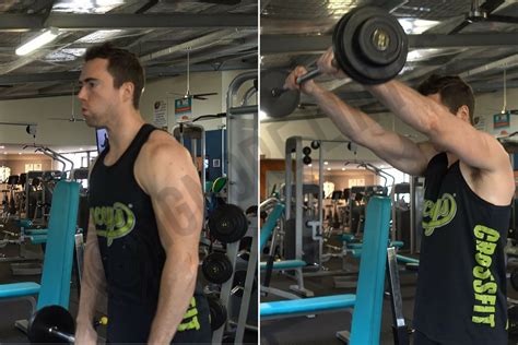 How To Barbell Front Raise Ignore Limits