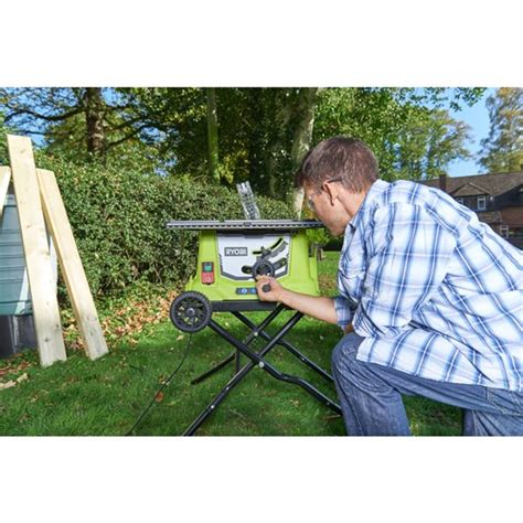 1800w Corded Table Saw And Stand Power Tools Ryobi Tools