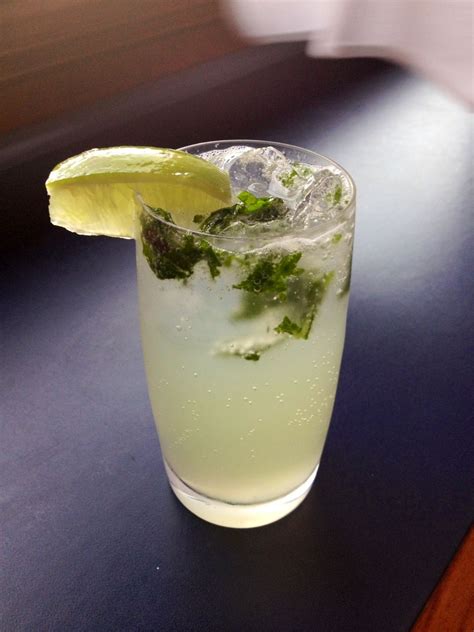 Garnish with lime wedge, and serve immediately. mint limeade with gin - served at The Broadmoor's Ranch at ...