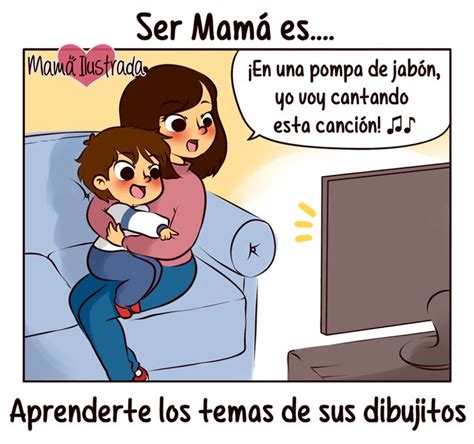 20 cómics que muestran qué sientes al ser madre mama ilustrada ser mama vida de mamá