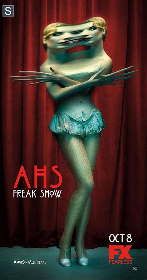 American Horror Story Freak Show Poster Reveals The Cast