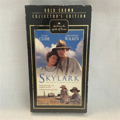 Glenn Close Skylark Hallmark Vhs Sarah Plain And Tall Sequel 1994 299