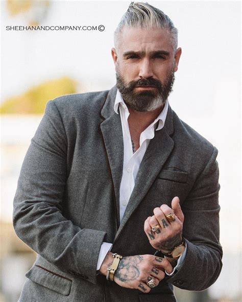 Daniel Sheehan Hair And Beard Styles Hair Styles Leather Suspenders Mens Fashion Blazer
