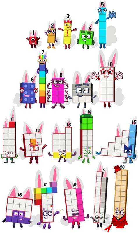 Numberblocks Rabbit Magical Twenty Sexy