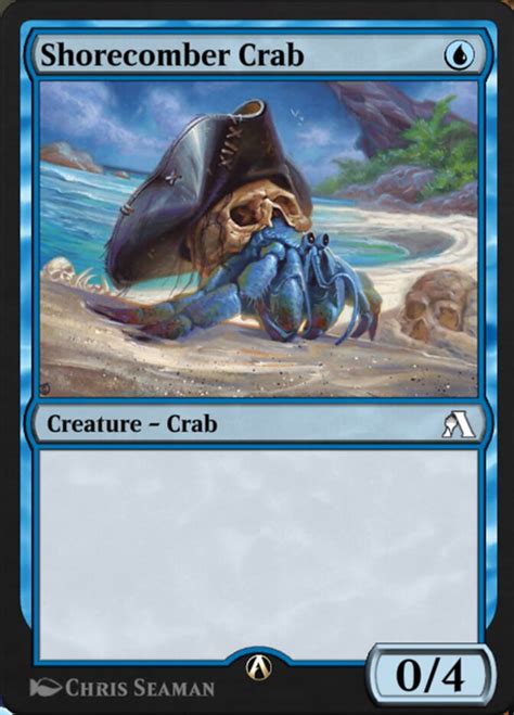 Shorecomber Crab Magic The Gathering Mtg Cards