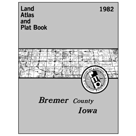 Iowa Bremer County Plat Map And Gis Rockford Map Publishers