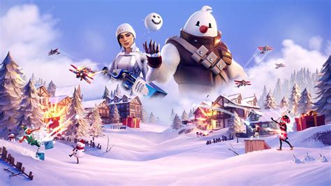 Fortnite Operation Snowdown Covers The Game With Snow And New Rewards