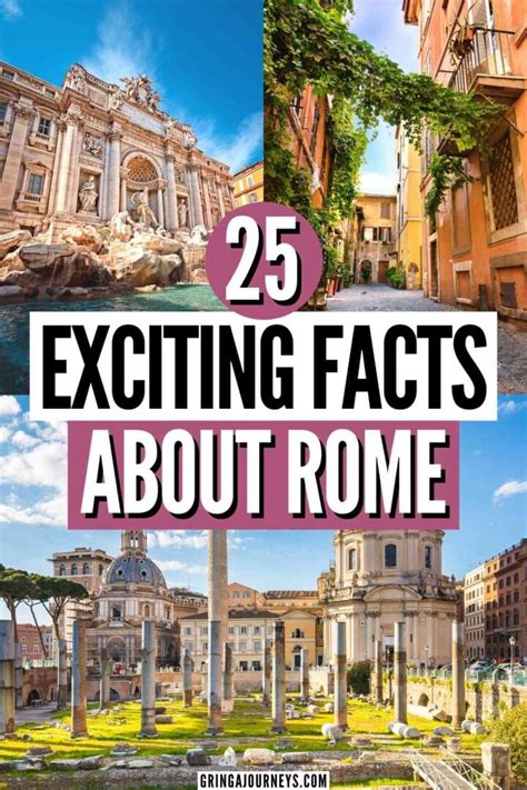 25 Interesting Facts About Rome Modern And Ancient Rome Fun Facts