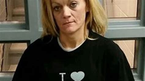 woman wearing i heart crystal meth shirt arrested on drug