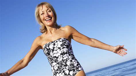 How To Find Flattering Bathing Suits For Older Women