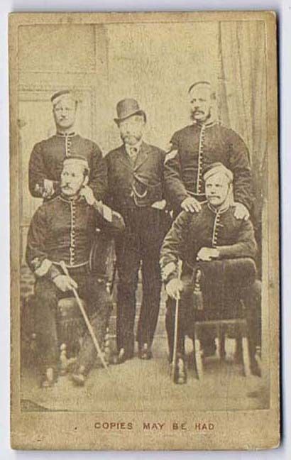 Victorian Soldiers Carte De Visite Soldier Victorian