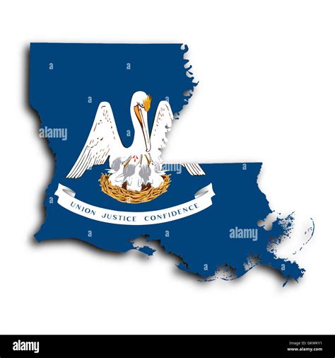 Mapa De Luisiana Fotografía De Stock Alamy