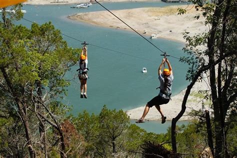 Lake Travis Zipline Adventures Offers 5 Different Ziplines Including