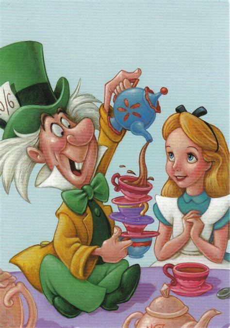 Usps The Art Of Disney Celebration Alice In Wonderland Postcard By Crayolamom Alice In