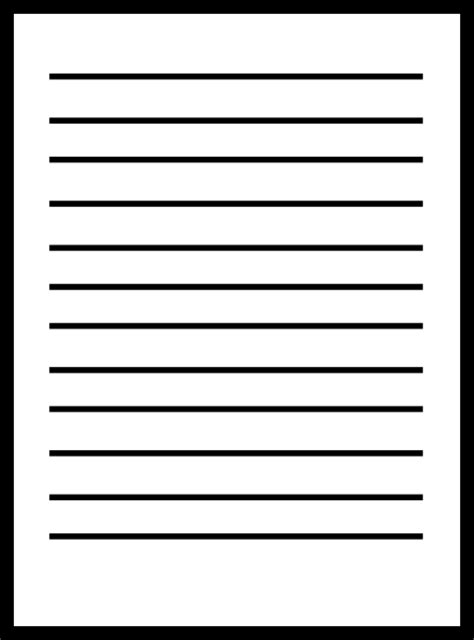 Lined Paper Clipart Free Download On Clipartmag