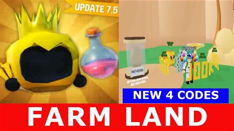 Farmland And New 4 Codes 🧪pet Potions🧪 Clicker Lords Roblox