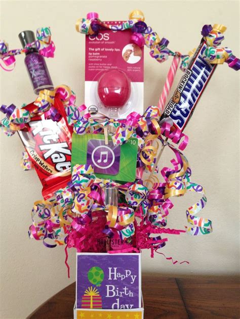 They help us out when we're in a jam. Teen birthday gift basket | Zoe's birthday | Pinterest ...