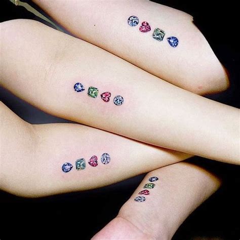 These sisters used morse code to create their cool matching tattoos. 22 Unique Matching Meaningful Sister Tattoos To Try