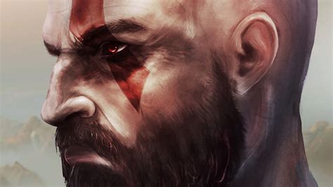 Kratos In God Of War Art Hd Games 4k Wallpapers Images Backgrounds