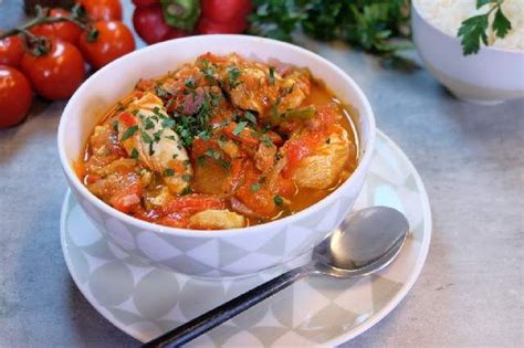 Recette poulet basquaise Monsieur Cuisine