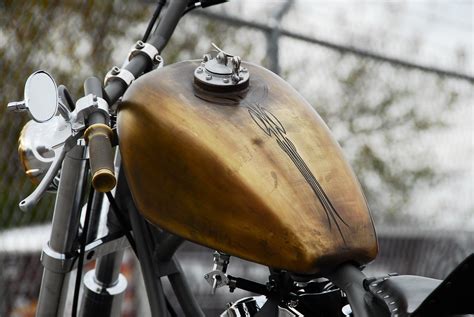 If you're looking for a chopper gas tank, we have the best selection out there. Brass Balls Brass Patina Tank | Brass Plated and patina'd ...
