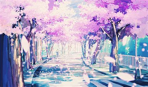 17 Best Images About Anime Cherry Blossom On Pinterest
