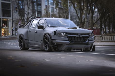 Chevy Colorado The Liquidator Is A Low Riding Race Truck Autoevolution