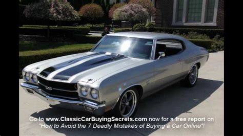 1970 Chevy Chevelle Ss Clone Classic Muscle Car For Sale
