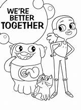 Coloring Tv Movie Printable Bestcoloringpagesforkids Movies Shows Together Better sketch template
