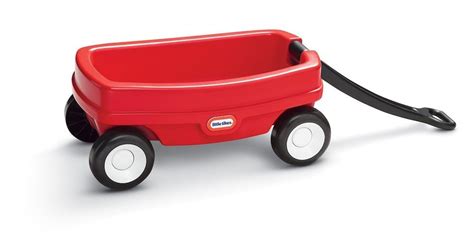 Kids Red Toy Plastic Wagon Cart Indoor Outdoor Garden Pretend Play Boys