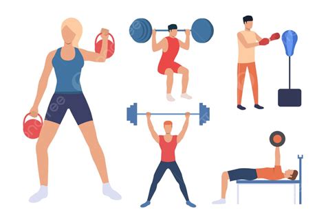 Resistance Training Clipart