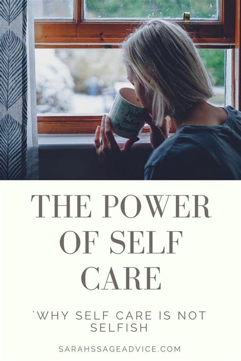 The Power Of Self Care Selfcare Notselfish Relax Takecare Mom