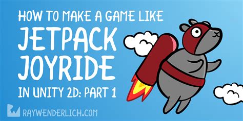 How To Make A Game Like Jetpack Joyride In Unity 2d Part 1 Jetpack