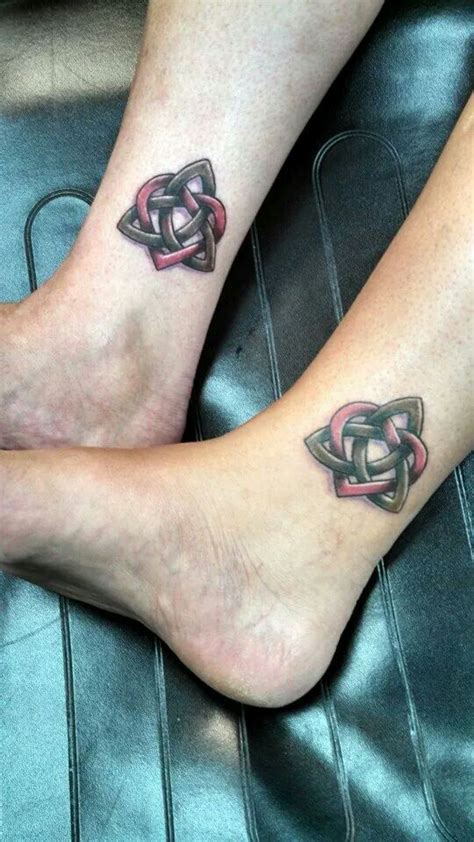 Celtic Sister Knots Tattoos Celtic Sister Knot Print Tattoos