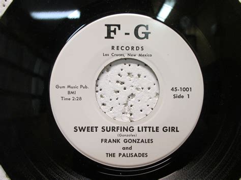 Gonzales Frank Sweet Surfing Little Girl Times Square Records