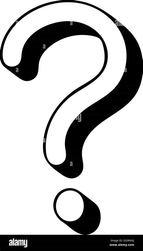 Question Mark Vector Graphic Hand Drawn Stock Vector Image And Art Alamy