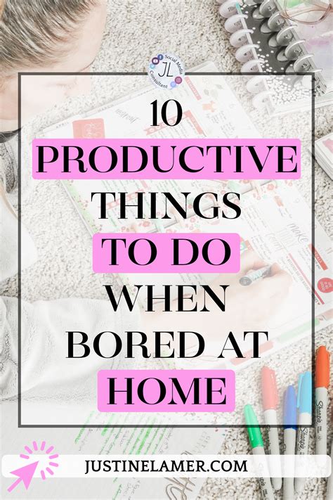 10 Productive Things To Do When Bored At Home In 2020 Productive