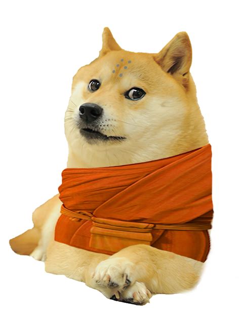 Monk Doge Png Rdogelore Ironic Doge Memes Know Your Meme