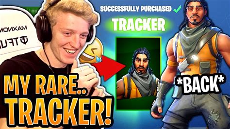 Log into your account in epic's official website and get. Tfue BUYS and Loves His *RARE* "Tracker" Skin! (SEASON 1 ...