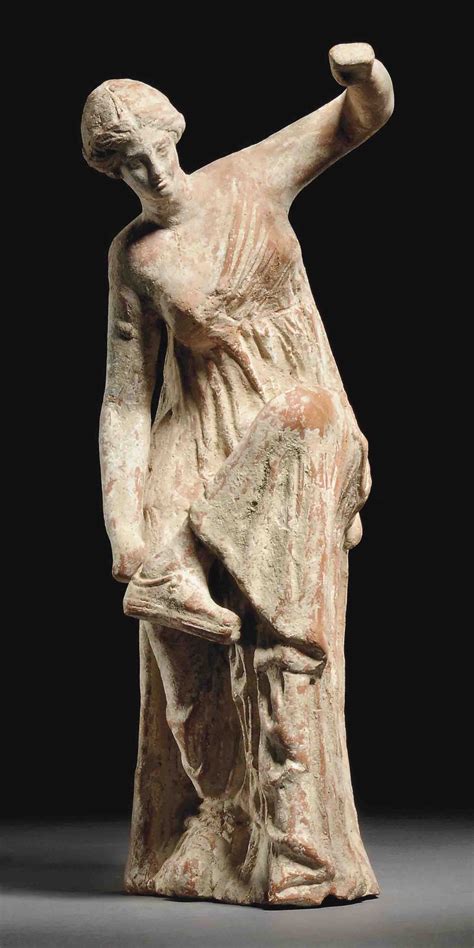 A Greek Terracotta Aphrodite Hellenistic Period Circa 3rd Century B
