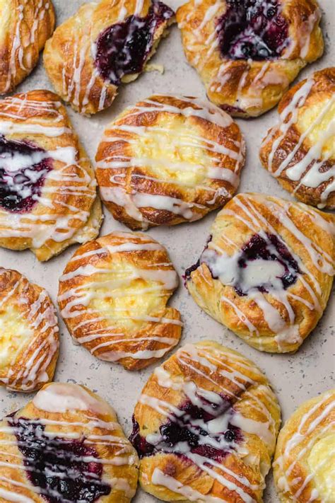 Have you ever made a recipe that uses danish dessert? Homemade Danish Pastries | Brown Eyed Baker | Recipe in ...