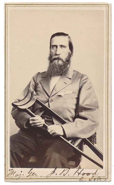 Fantastically Clear And Rare View Of Confederate General John B Hood