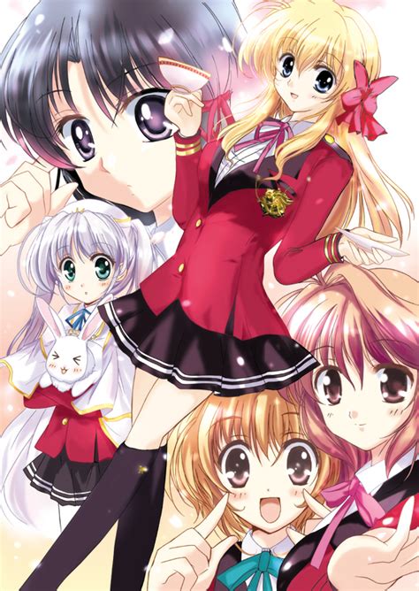 Sendou Erika Tougi Shiro Yuuki Haruna Kuze Kiriha And Yuuki Kanade Fortune Arterial Drawn