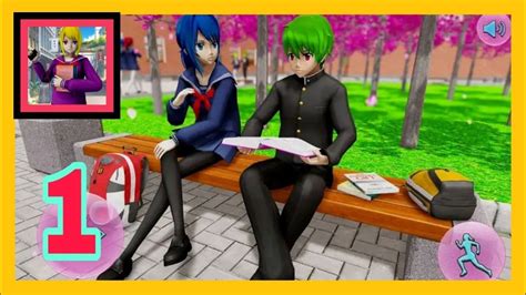 Anime School Girl Japanese School Life Simulation Gameplay Youtube