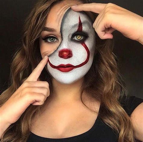63 trendy clown makeup ideas for halloween 2020 stayglam halloween makeup diy clown makeup
