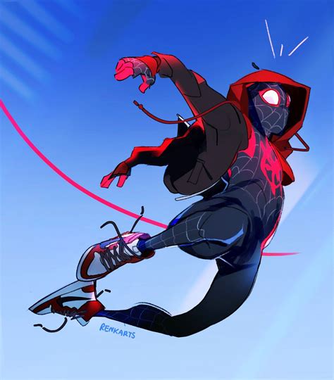 Into The Spiderverse 🕷️ Miles Morales Spiderverse Intothespiderverse