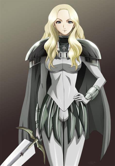 Claymore Claymore Anime Warrior Woman