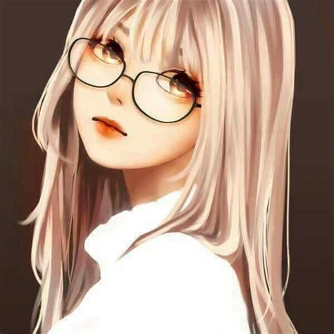 Pin De Vy Tran Em Anime Meninas De óculos Anime Meninas Menina Anime