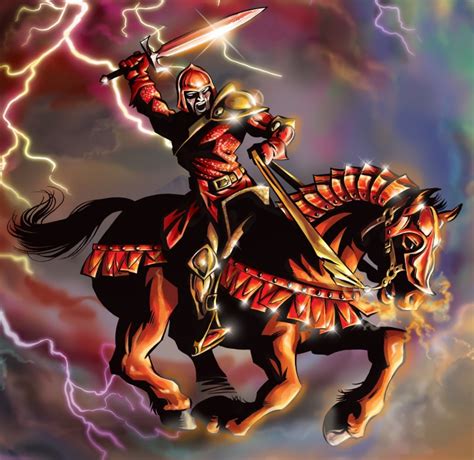 The Horsemen Of Revelation The Red Horse Of War United Church Of God