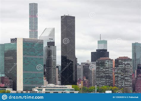 United Nations Headquarters In Nyc Editorial Stock Image Image Of